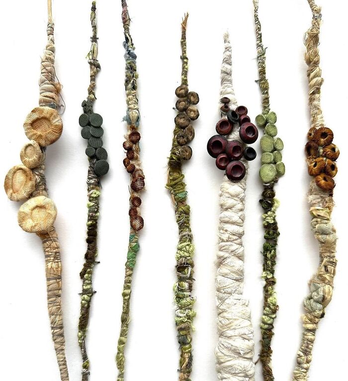 Julia Wright’s Textiles: Knots, Barnacles, and Nature’s Flow