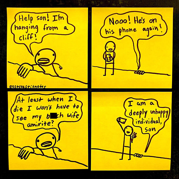 Post-It Notes That Are Surprisingly Hilarious (Like, Who Knew?!)