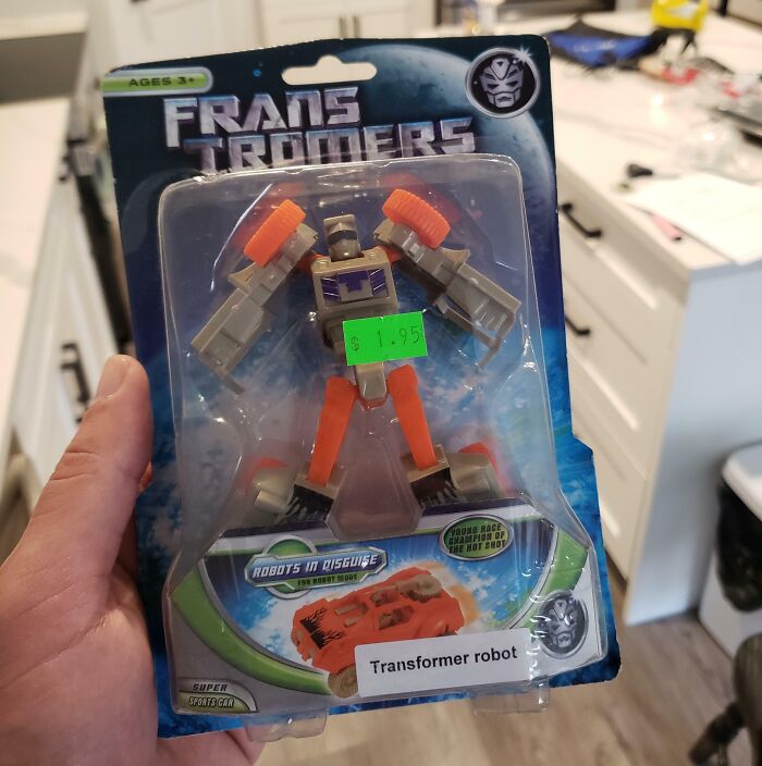 Transformers Knockoff I Bought A Few Years Ago