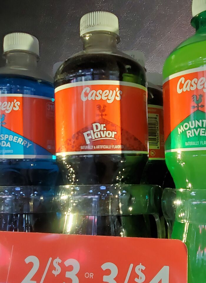 Quite Possibly The Laziest Dr. Pepper Offbrand I've Ever Seen