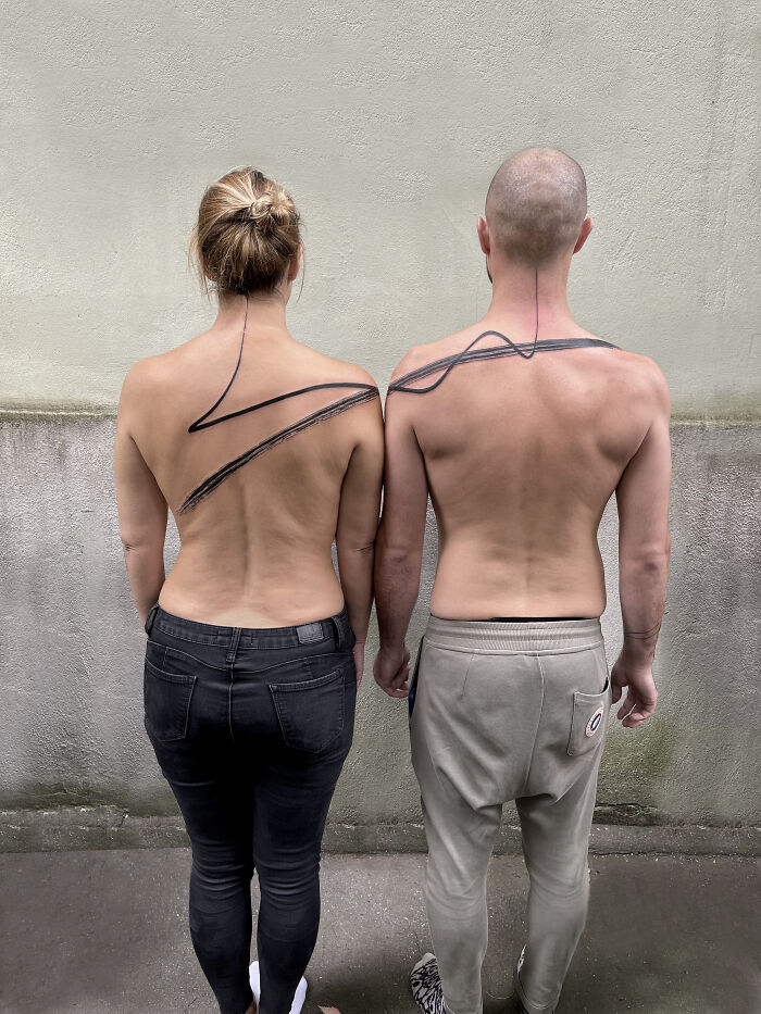 Wait, These Tattoos Actually Connect Two People?!