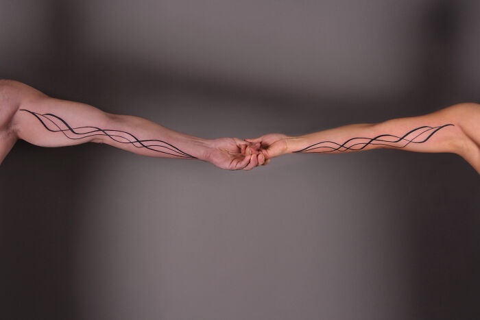 Wait, These Tattoos Actually Connect Two People?!