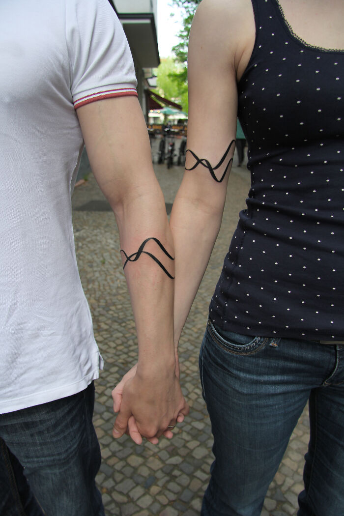Wait, These Tattoos Actually Connect Two People?!