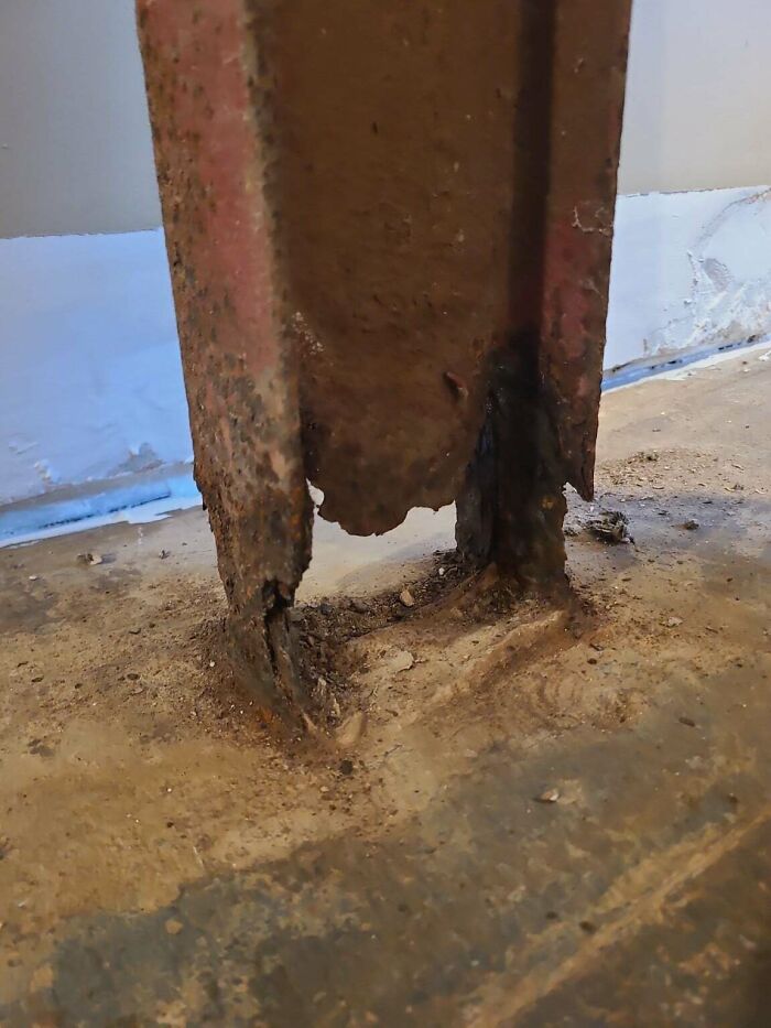 Basement Beam Hidden in Wall? Yep, Saw It Failing First Hand!