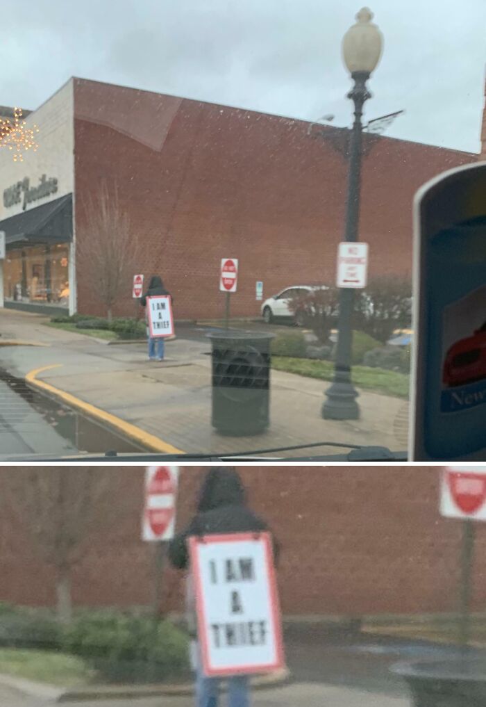 The Sandwich Board Shame Parade