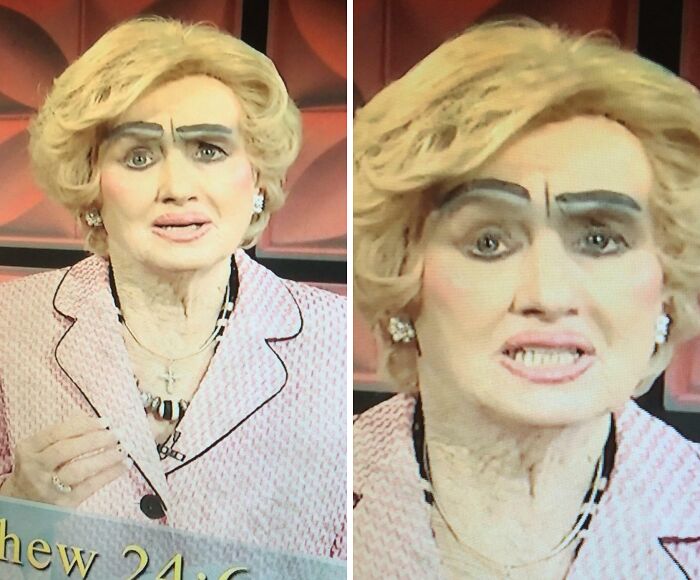 On a Religious Channel, but Make It Eyebrows?
