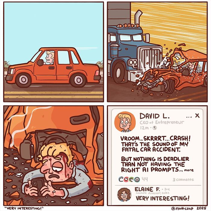 50 Comics That Nail How Weird and Wacky Life Can Get, by Matt Czap