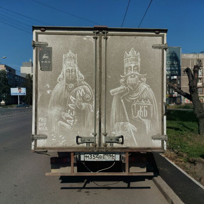 Wait, They Actually Turn Dirty Trucks Into Art?!