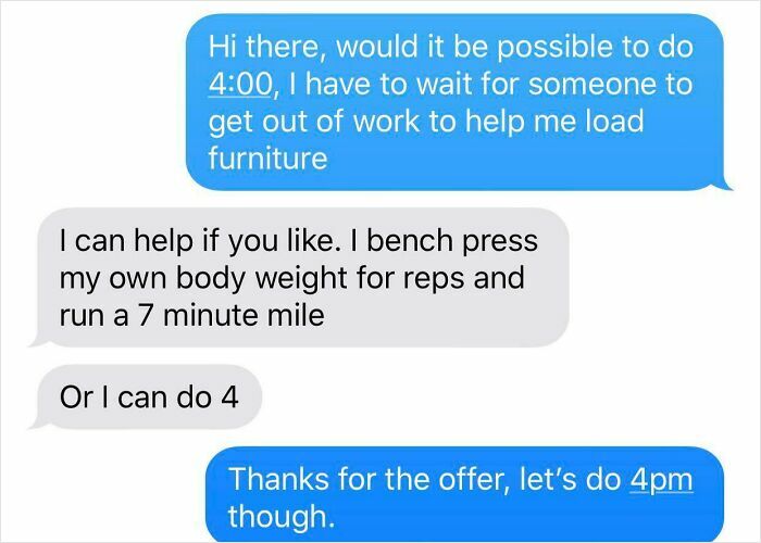 Could’ve Just Said ‘I Can Help’