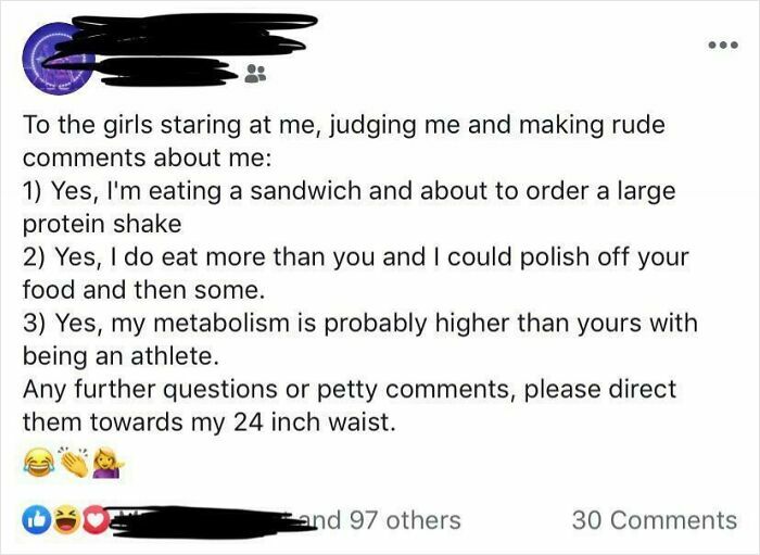 Yeah, Because Girls Totally Judge You For Eating A Sandwich