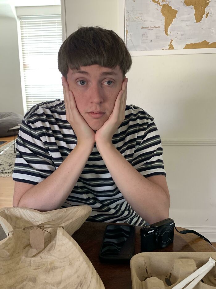 Lost a Bet, Haircut Regret Level: Expert