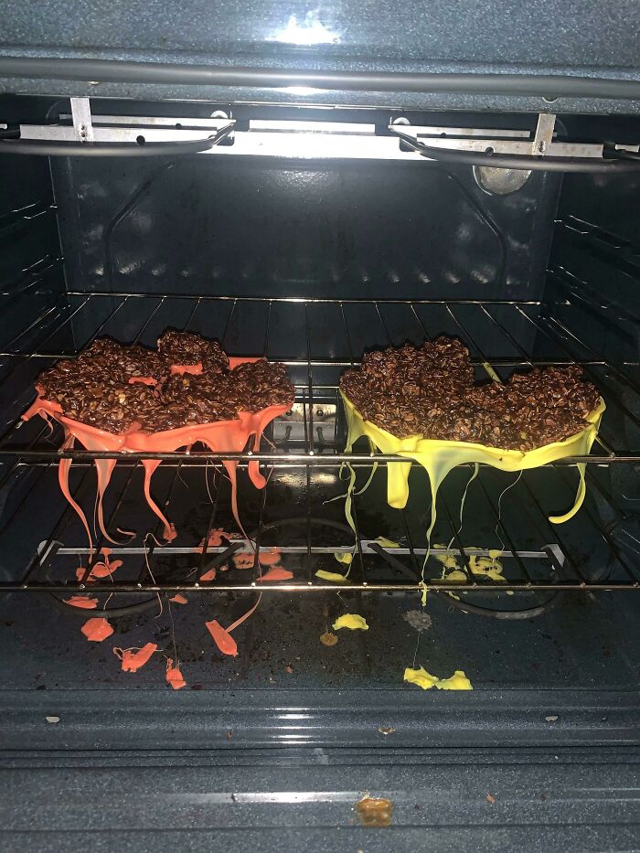 No-Bake Cookies in the Oven Overnight, Oops!