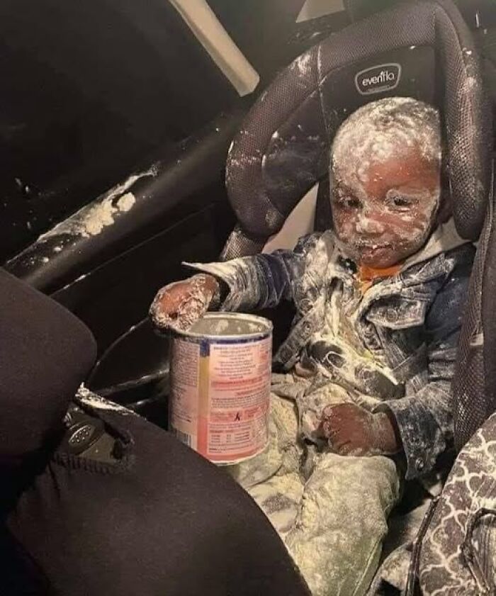 You Look in Your Back Seat and See This: What Now?