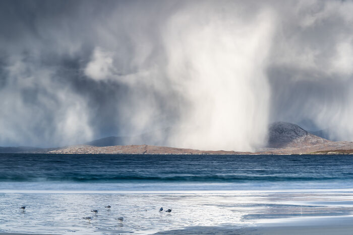 Scottish Landscape - Sea And Coast, 1st Place: Where Winter Lands. Isle Of Harris By Adele Warner-Tat