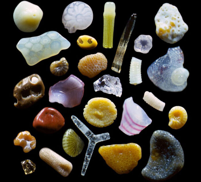 Sand Grains Zoomed 300x – Tiny Rocky Mountains in Your Sandbox