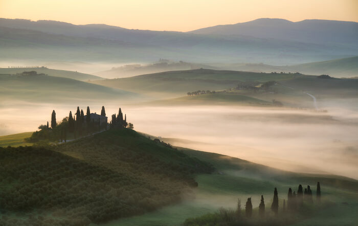 Foggy View from Belvedere