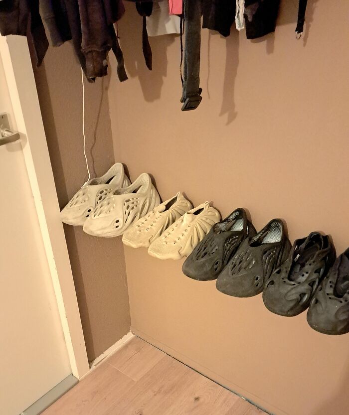 Shoe Rack or Floating Magic?