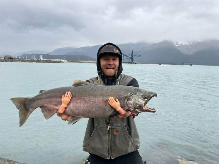 Caught a Hog In the Act