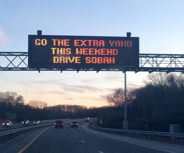 Rhode Island Highway Signs That Totally Get It