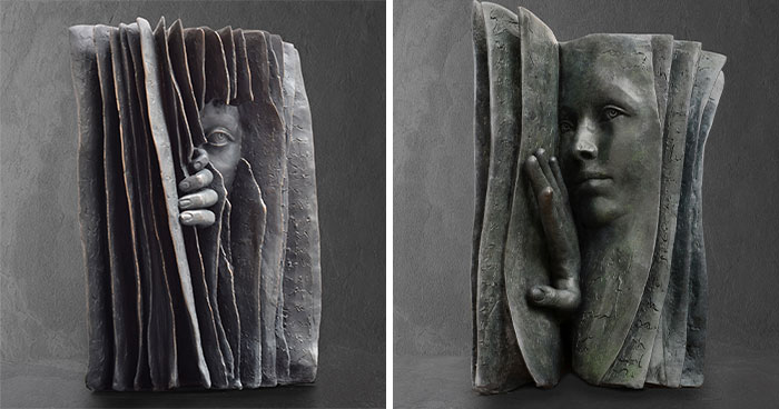 25 Mind-Bending Sculptures That Make Faces Look Like Magic