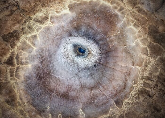 Natural Landscape Winner: The Earth's Eye by Pawel Zygmunt