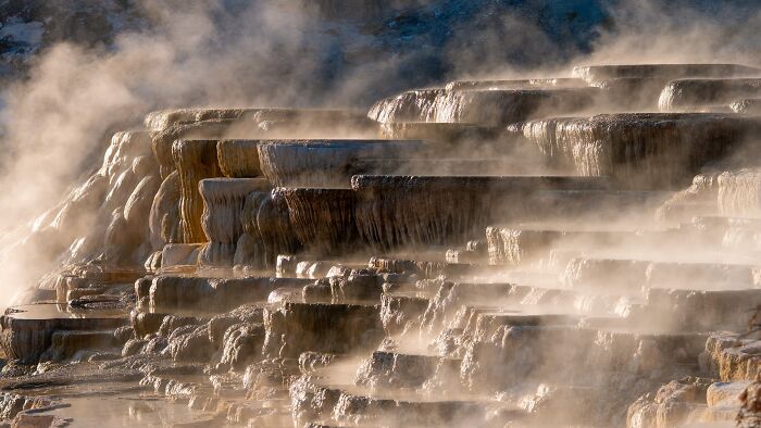 Natural Landscape Finalist: Mist Over Mammoth by Hongjin Li
