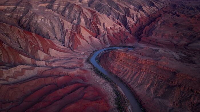 Natural Landscape Finalist: Twilight In The Badlands by Matteo Strassera