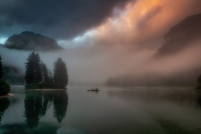 Natural Landscape Finalist: Magical Sunrise At The Lake by István Nagy