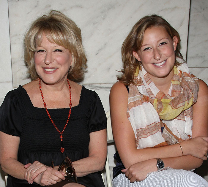 Bette Midler and Sophie Von Haselberg