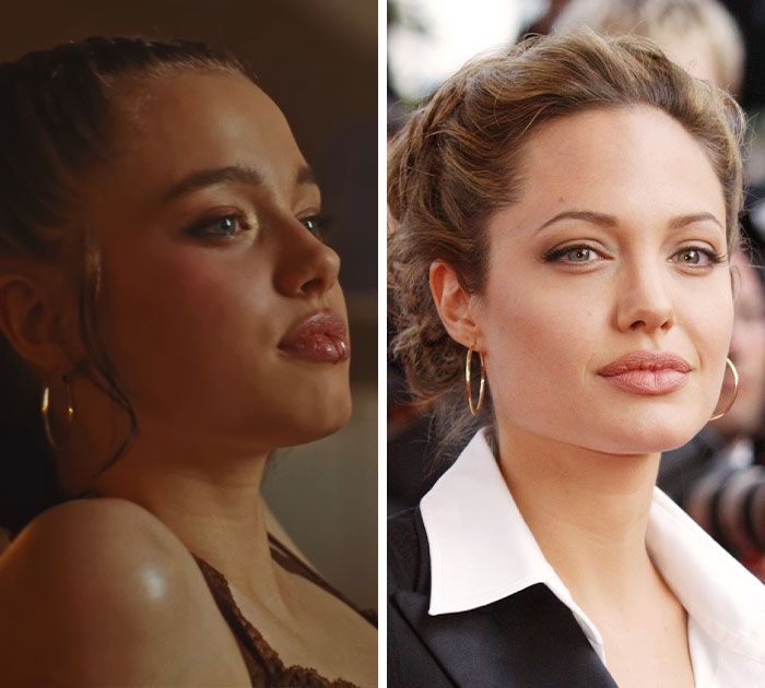 Angelina and Shiloh Jolie