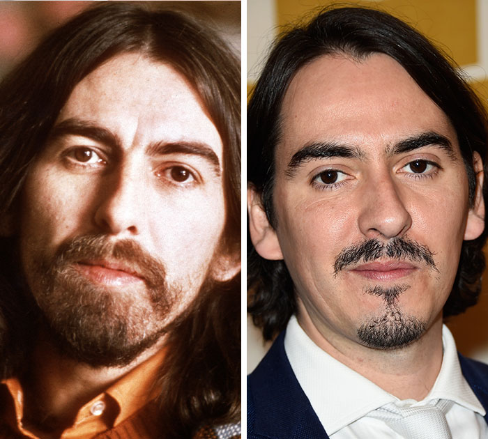 George and Dhani Harrison