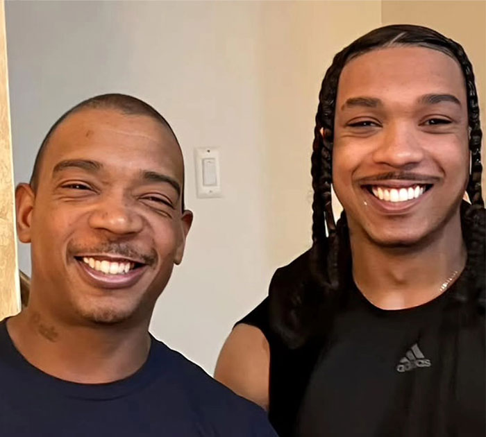 Ja Rule and Jeffrey Atkins Jr.