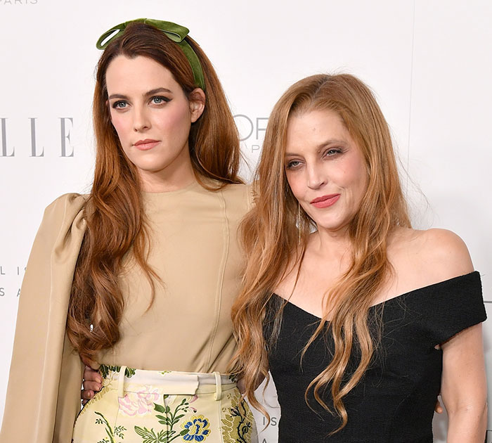 Lisa Marie Presley and Riley Keough