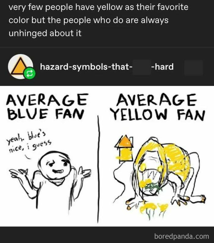 Yellow Fans Be Like