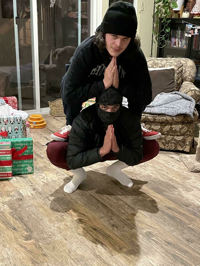 Merry Christmas From The Coolest Sibling Duo Ever!