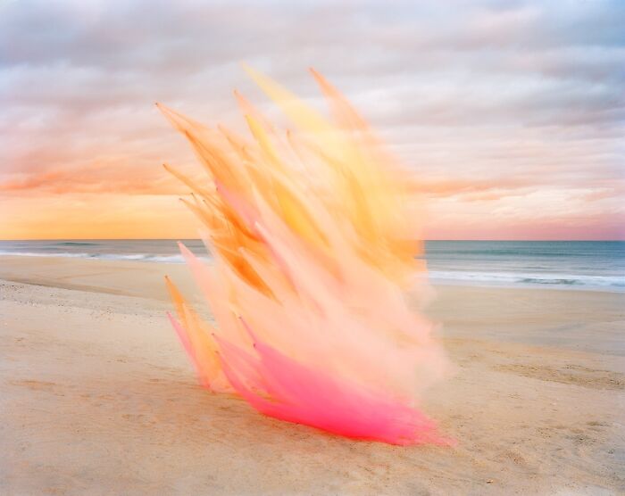 Wait, This Guy Just Tossed Fabric Into Nature and It Looked Like Magic (40 Pics)