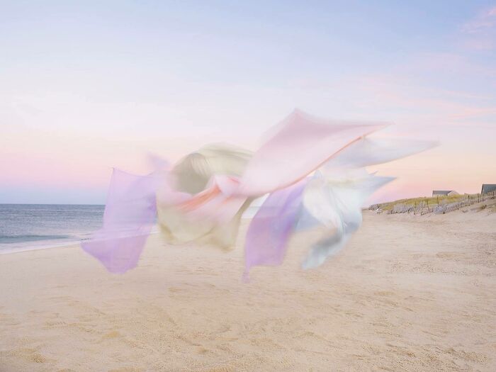 Wait, This Guy Just Tossed Fabric Into Nature and It Looked Like Magic (40 Pics)