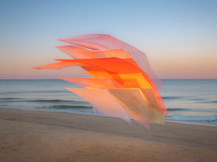 Wait, This Guy Just Tossed Fabric Into Nature and It Looked Like Magic (40 Pics)