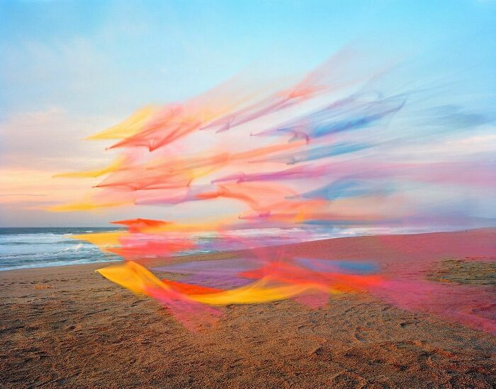 Wait, This Guy Just Tossed Fabric Into Nature and It Looked Like Magic (40 Pics)