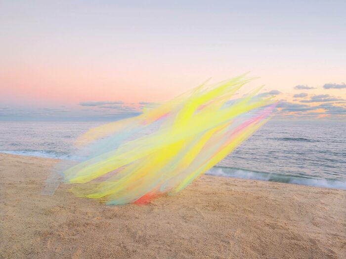 Wait, This Guy Just Tossed Fabric Into Nature and It Looked Like Magic (40 Pics)