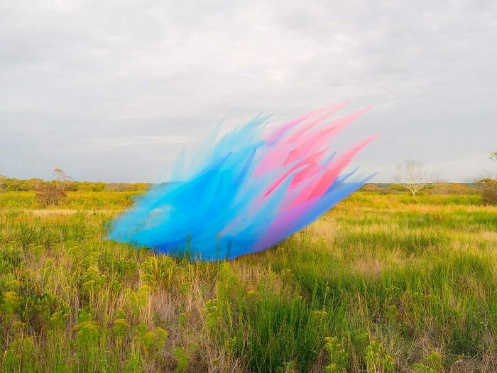 Wait, This Guy Just Tossed Fabric Into Nature and It Looked Like Magic (40 Pics)