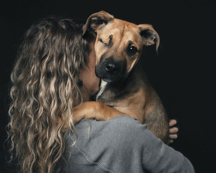 Wait, They Actually Took 40 Adorable Rescue Dog Photos With Their Humans?!