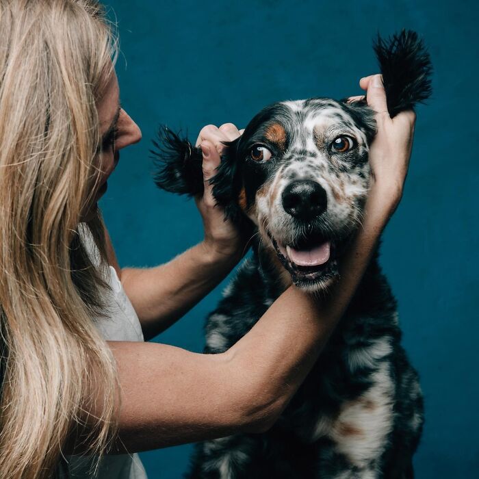 Wait, They Actually Took 40 Adorable Rescue Dog Photos With Their Humans?!