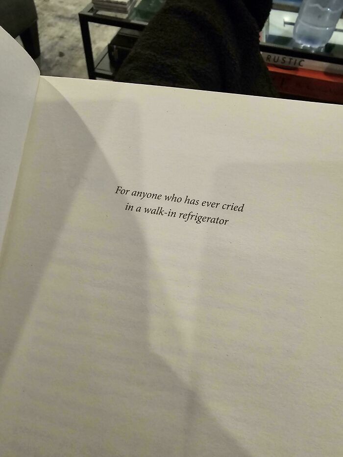 Book Dedication That’s Way Too Real