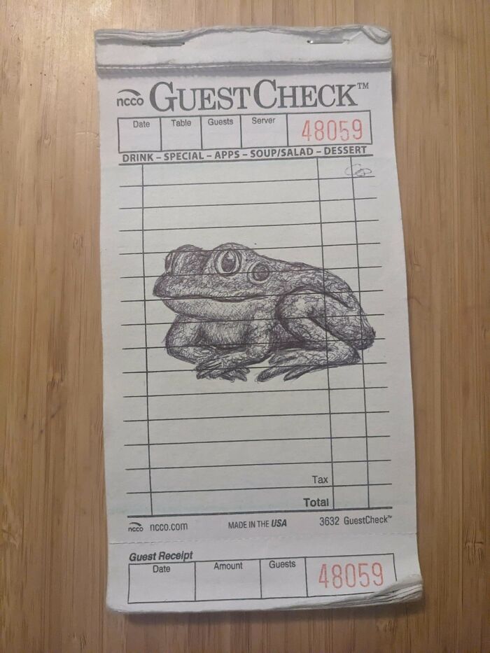 Got Sent Home For Not Taking Notes, So This Is My New 'Notebook'