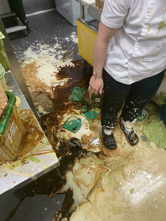 Worst Spill Ever, and Yep, It Got Everywhere