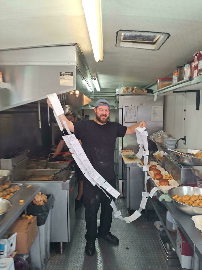 When You’re the Only Food Truck at a Busy Market