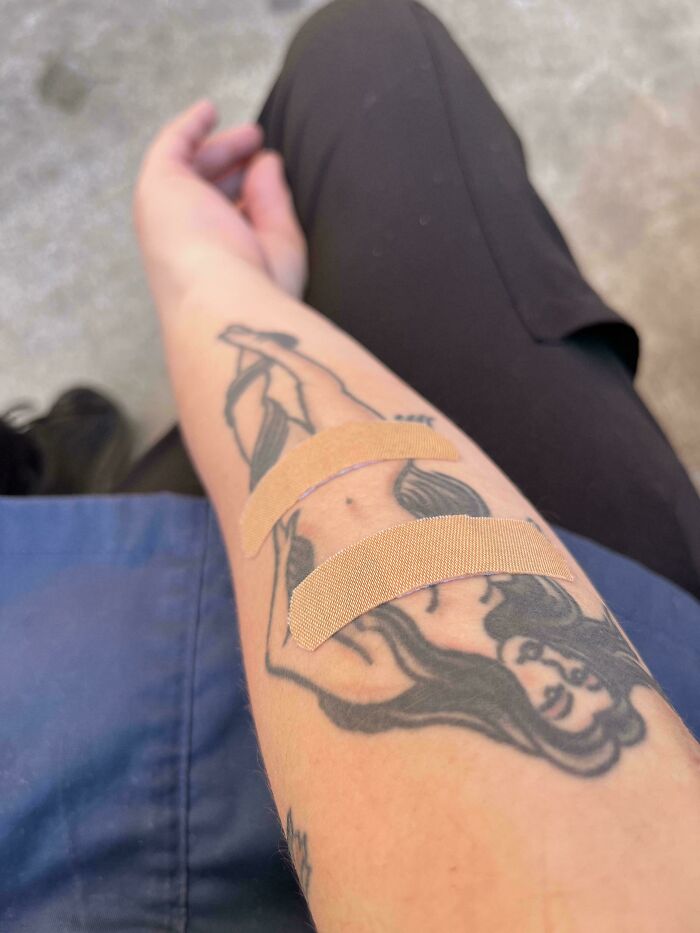 Wearing Bandaids Like a Bikini So Monks Don’t Get Offended