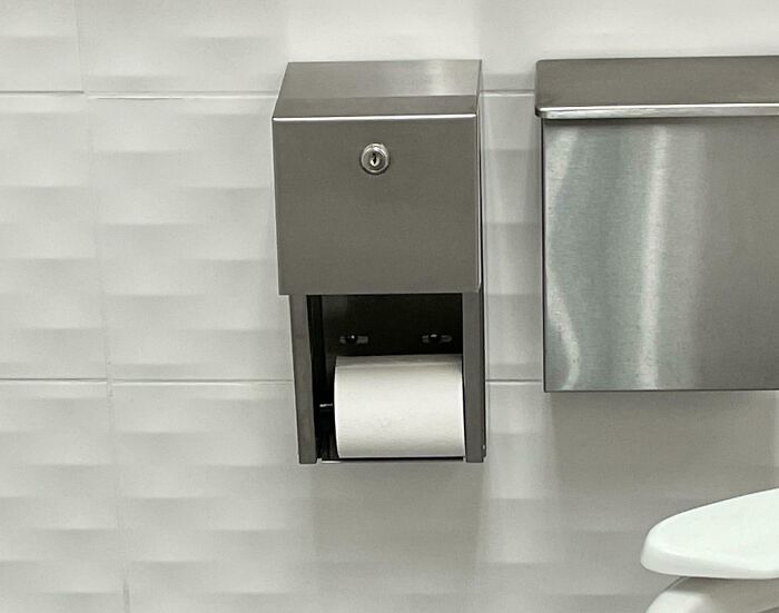 I Saw a Creepy Face Staring Back At Me From My Toilet Paper Holder!