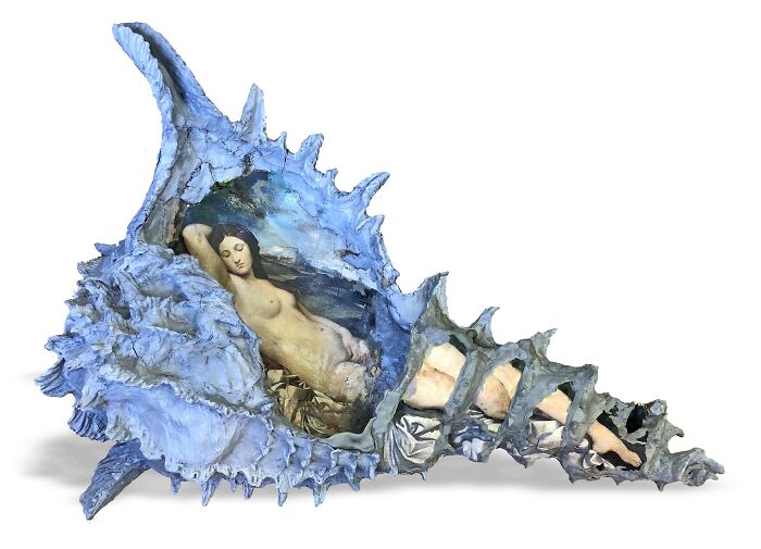 Shell Venus Turns Classic Art into a Swirling Shell